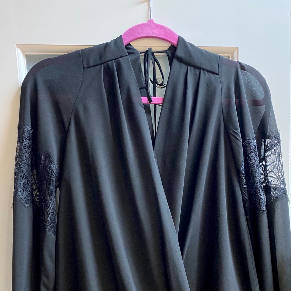 Thalia long sleeve blouse